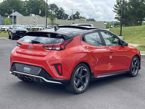 Orange 2019 Hyundai Veloster Base