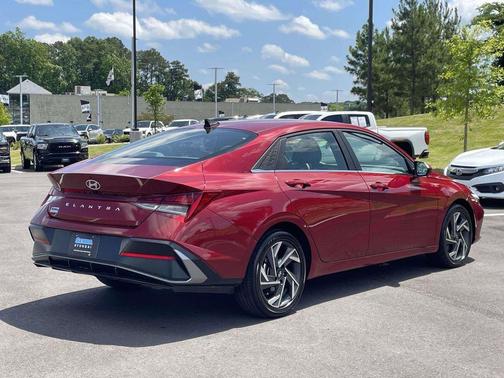 Ultimate Red 2025 Hyundai ELANTRA SEL