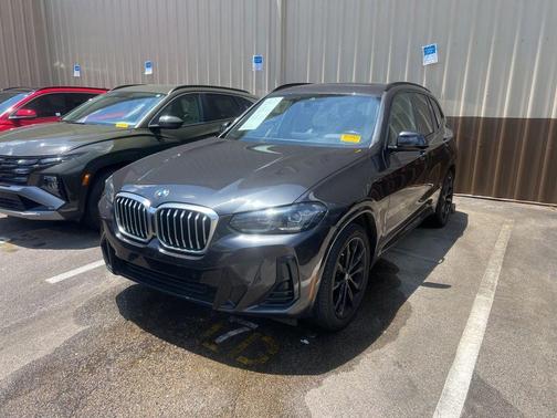 Dark Graphite Metallic 2022 BMW X3 sDrive30i