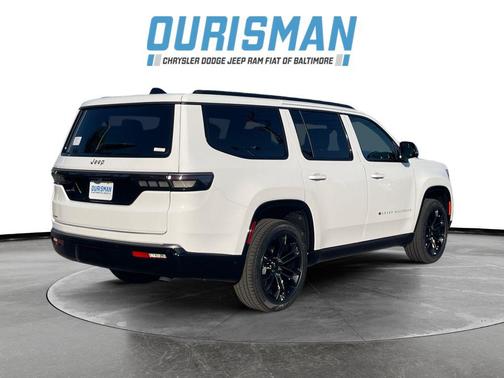 Bright White Clearcoat 2026 Jeep Grand Wagoneer Summit Obsidian 4x4
