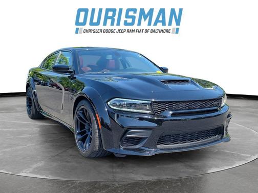 Pitch Black Clearcoat 2023 Dodge Charger SRT Hellcat Widebody Jailbreak
