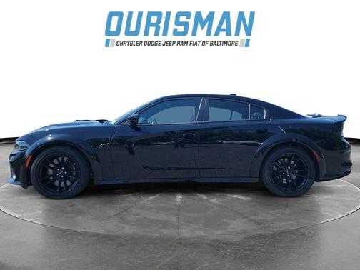 Pitch Black Clearcoat 2023 Dodge Charger SRT Hellcat Widebody Jailbreak