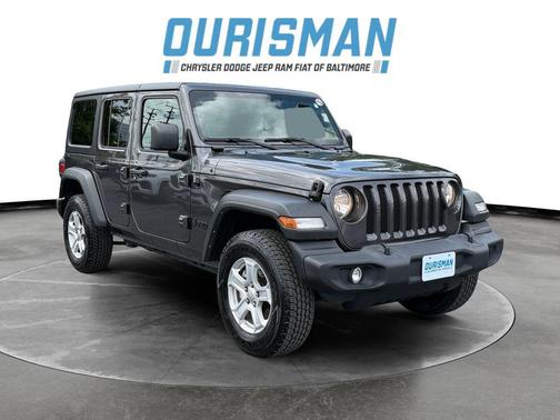 Granite Crystal Metallic Clearcoat 2022 Jeep Wrangler Unlimited Sport