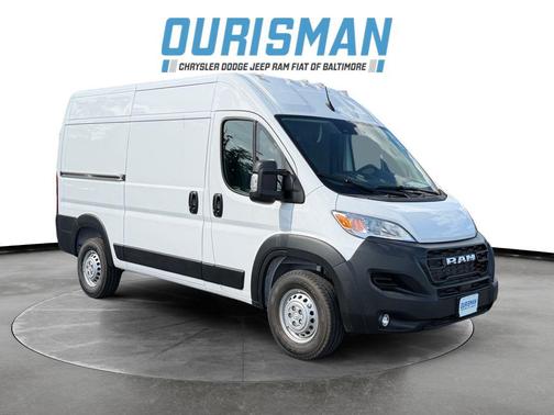 Bright White Clearcoat 2026 RAM ProMaster 2500 Tradesman