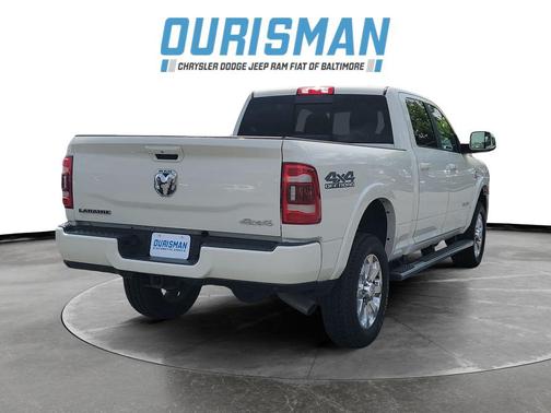 Pearl White 2022 RAM 2500 Laramie Crew Cab 4x4 6'4' Box