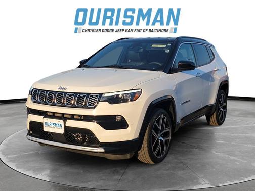 Bright White Clearcoat 2024 Jeep Compass Limited