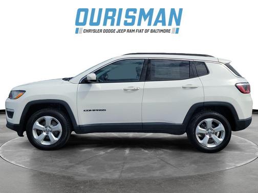 White Clearcoat 2019 Jeep Compass Latitude
