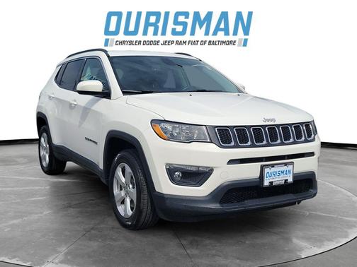 White Clearcoat 2019 Jeep Compass Latitude