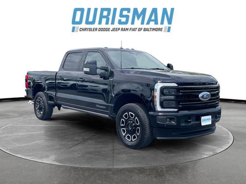 Agate Black Metallic 2025 Ford F-250 Platinum