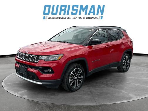 Redline Pearlcoat 2023 Jeep Compass Limited