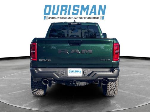 Serrano Green Metallic 2026 RAM 1500 RHO Crew Cab 4x4 5'7' Box
