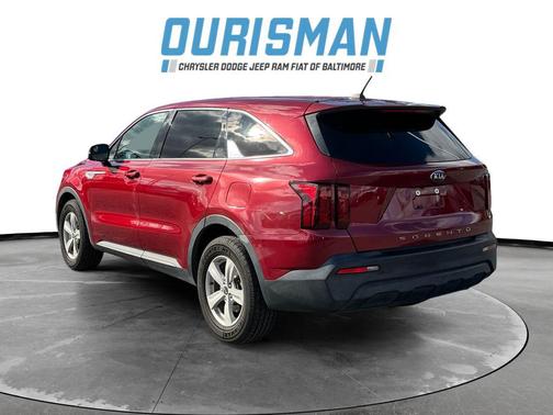 Passion Red 2021 Kia Sorento LX