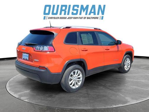 Spitfire Orange Clearcoat 2021 Jeep Cherokee Latitude