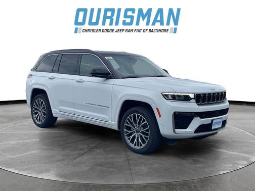 Bright White Clearcoat 2026 Jeep Grand Cherokee Summit