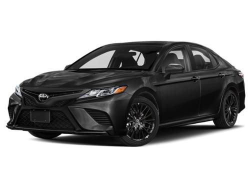 Midnight Black Metallic 2020 Toyota Camry SE