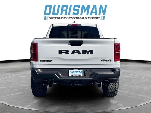 Bright White Clearcoat 2026 RAM 1500 RHO Crew Cab 4x4 5'7' Box
