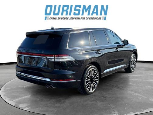 Infinite Black Metallic Clearcoat 2023 Lincoln Aviator Black Label AWD