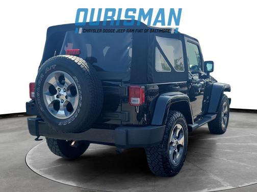 Black Clearcoat 2016 Jeep Wrangler Sahara