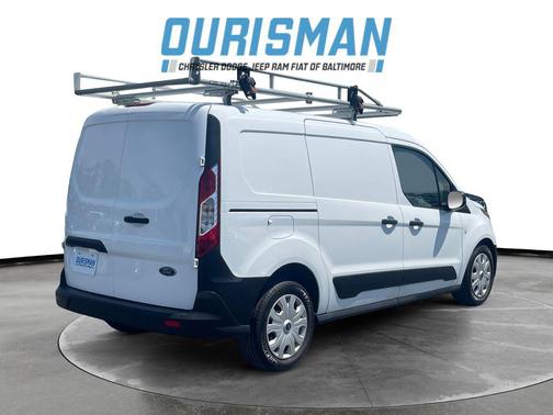 Frozen White 2023 Ford Transit Connect XL Cargo Van