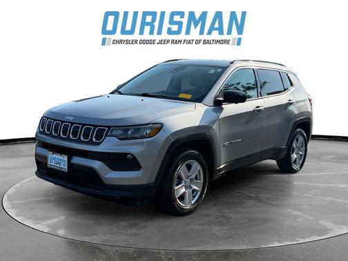 Billet Silver Metallic Clearcoat 2022 Jeep Compass Latitude