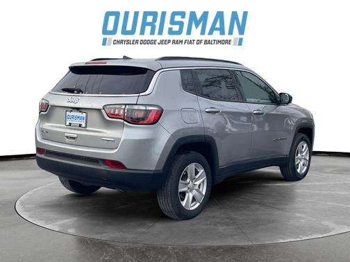 Billet Silver Metallic Clearcoat 2022 Jeep Compass Latitude