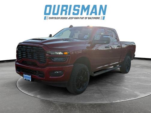 Molten Red Pearlcoat 2026 RAM 2500 Black Express Crew Cab 4x4 6'4' Box