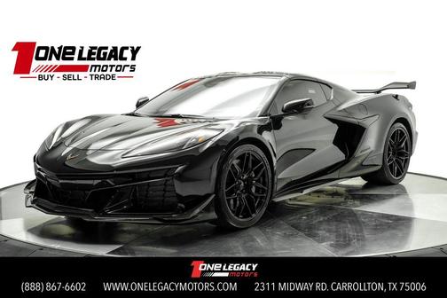 Black 2025 Chevrolet Corvette Z06