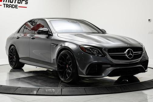 Gray 2018 Mercedes-Benz AMG E 63 S 4MATIC