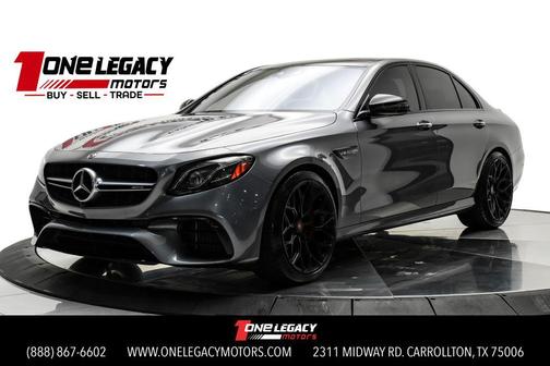 Gray 2018 Mercedes-Benz AMG E 63 S 4MATIC