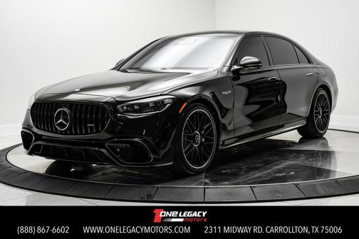 Black 2024 Mercedes-Benz AMG S 63 E 4MATIC