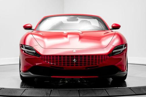 Red 2024 Ferrari Roma Spider Base