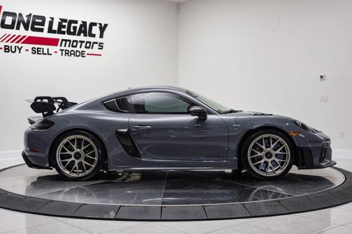 Arctic Grey 2025 Porsche 718 Cayman GT4 RS