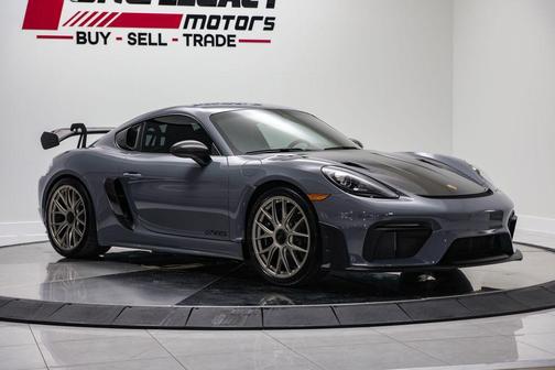 Arctic Grey 2025 Porsche 718 Cayman GT4 RS