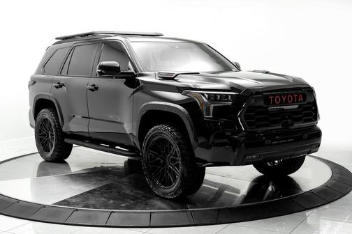 Midnight Black Metallic 2025 Toyota Sequoia TRD Pro