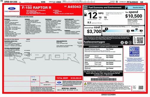 2023 Ford F-150 Raptor