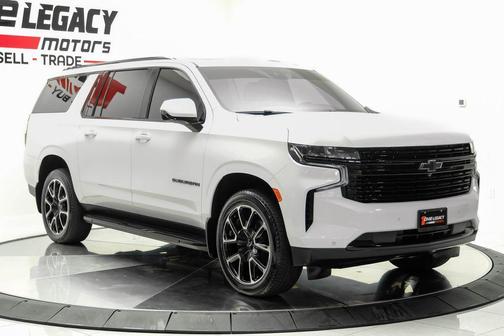 Summit White 2024 Chevrolet Suburban RST