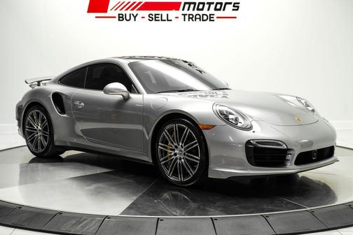 GT Silver Metallic 2014 Porsche 911 Turbo S