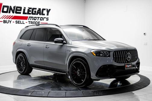 Gray 2025 Mercedes-Benz AMG GLS 63 Base