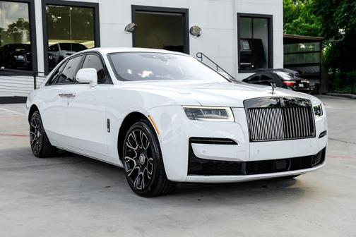 White 2022 Rolls-Royce Ghost Black Badge