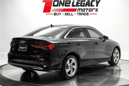 Brilliant Black 2023 Audi A3 Premium