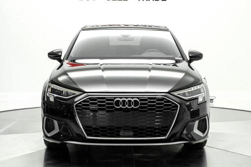 Brilliant Black 2023 Audi A3 Premium