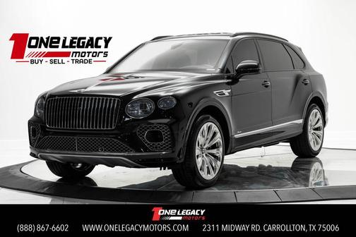 Black 2023 Bentley Bentayga Azure