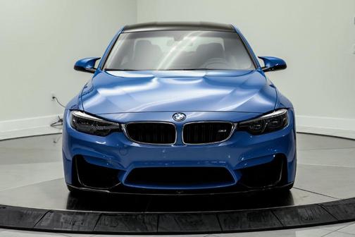 Yas Marina Blue Metallic 2018 BMW M3 Base