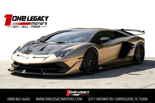 Oro Elios Metallic 2020 Lamborghini Aventador SVJ Base