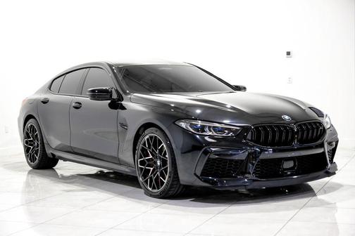 Black Sapphire Metallic 2025 BMW M8 Gran Coupe Competition