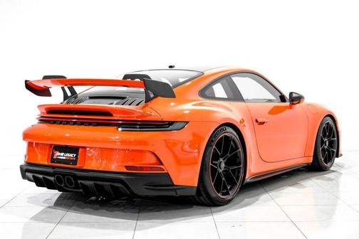 Lava Orange 2022 Porsche 911 GT3