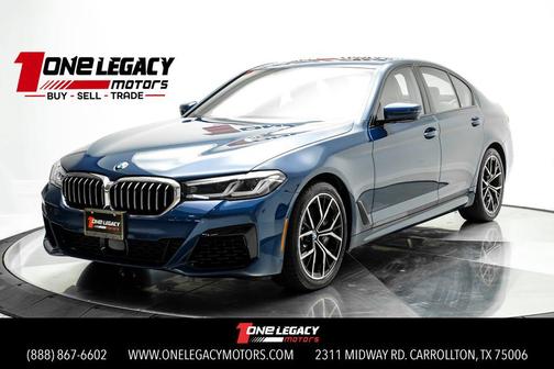 Phytonic Blue Metallic 2023 BMW 540 i xDrive
