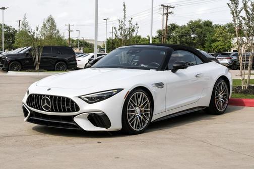 White 2022 Mercedes-Benz AMG SL 63 Base
