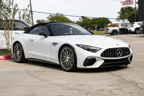 White 2022 Mercedes-Benz AMG SL 63 Base