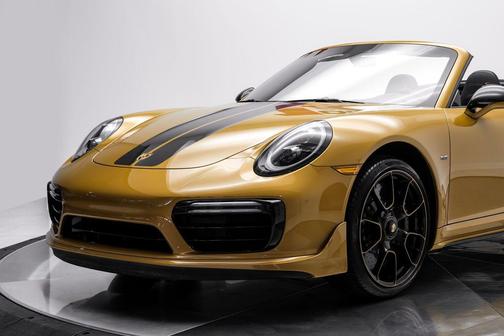 Gold 2019 Porsche 911 Turbo S